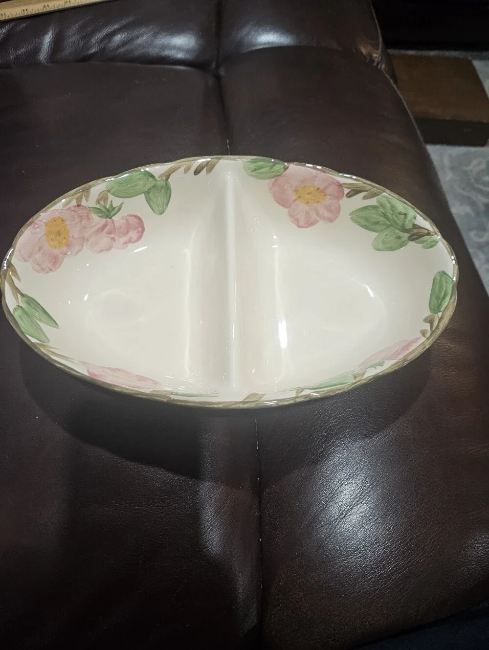 Franciscan Desert Rose Divided Serving Dish